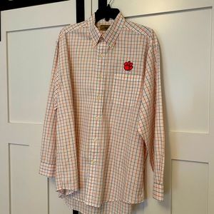 Clemson Dress Shirt Size Large